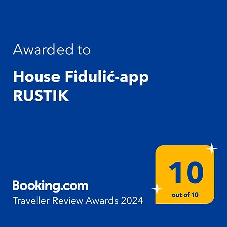 Apartment House Fidulic - Rustic